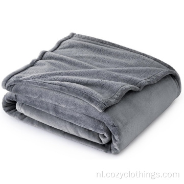 zachte fleece deken microvezel fleece gooi deken